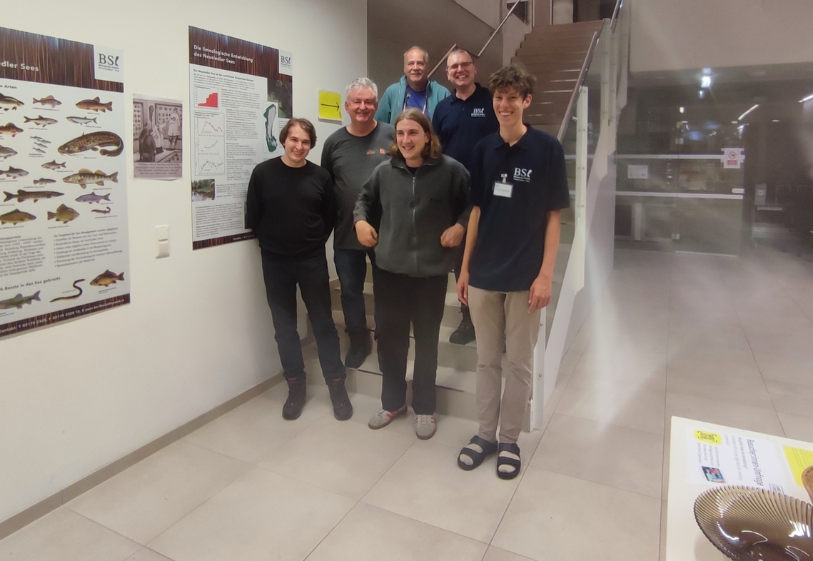 Das Team Maximilian Fuchs, Alexander Dostal, Herbert Schmid, Paul Steinhauer, Thomas Zechmeister, Johannes Reisinger und Stefan Kirchweger (Fotograf)